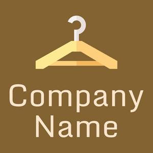 Hanger logo on a McKenzie background - Moda & Belleza