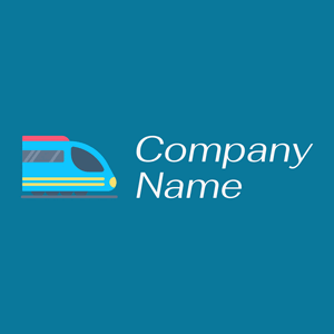 Metro logo on a Cerulean background - Auto & Voertuig