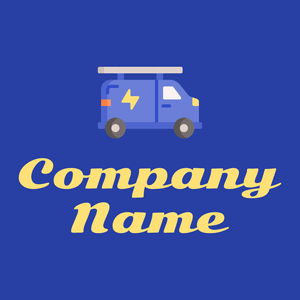 Car service on a Cerulean Blue background - Negócios & Consultoria