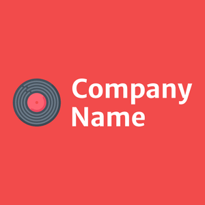 Lp logo on a Sunset Orange background - Abstracto