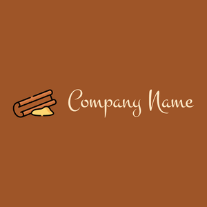 Cinnamon on a Rich Gold background - Alimentos & Bebidas