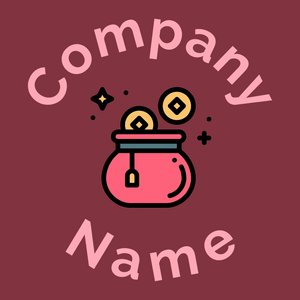 Coin logo on a Tall Poppy background - Negócios & Consultoria