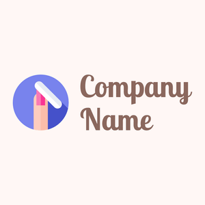 Nail file logo on a Snow background - Moda & Belleza