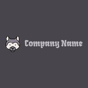 Wolf logo on a Bossanova background - Animais e Pets