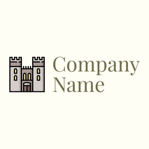 Castle on a Ivory background - Architectuur