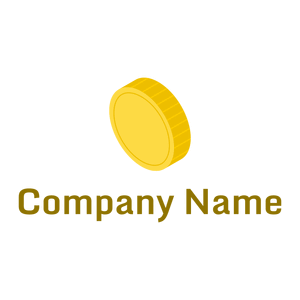 Gorse Coin on a White background