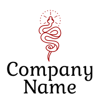 Logotipo de serpiente del conocimiento - Animales & Animales de compañía Logotipo