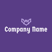 Purple bat logo - Animals & Pets