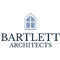 Logo de la firma de arquitectos con ventana - Arquitectura Logotipo