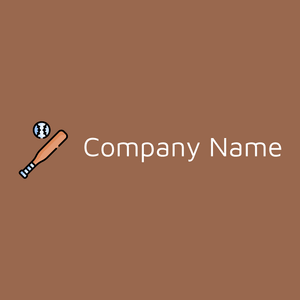 Baseball on a Dark Tan background - Sport