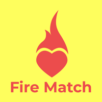 fire match logo heart - Citas