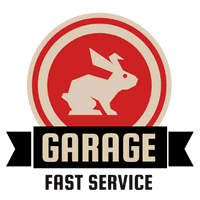 Garage logo with a rabbit - Nettoyage & Entretien