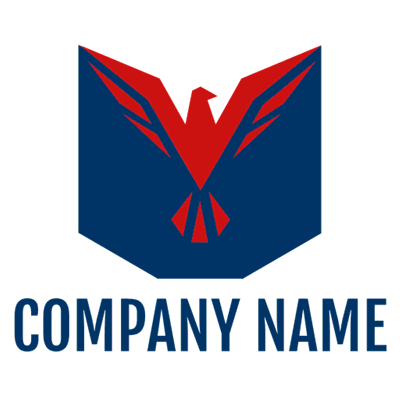 red and blue phoenix logo - Politik