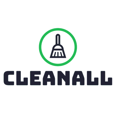 Logo mit einem Besen reinigen - Reinigung & Wartung Logo