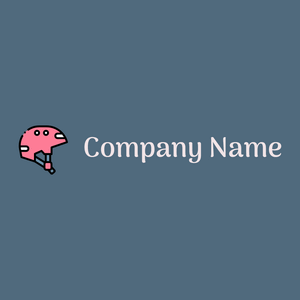 Helmet logo on a Bismark background - Construcción & Herramientas