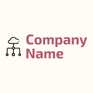 Network logo on a Floral White background - Arquitectura