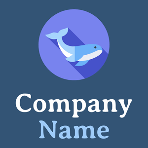 Medium Slate Blue Blue whale on a Matisse background - Sommario