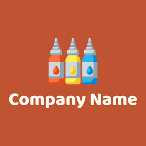 Ink logo on a Trinidad background - Communicatie