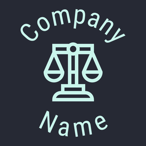 Justice logo on a Black Rock background - Empresa & Consultantes