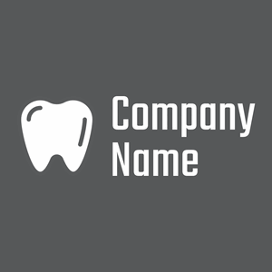 Tooth logo on a Bright Grey background - Medical & Farmacia