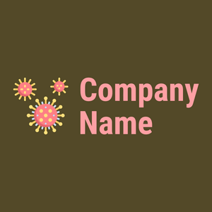 Coronavirus logo on a West Coast background - Medical & Farmacia