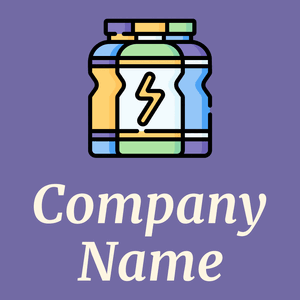 Energy drink logo on a Scampi background - Comida & Bebida