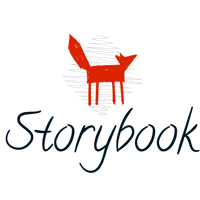 Fox logo for kids book - Crianças & Cuidados