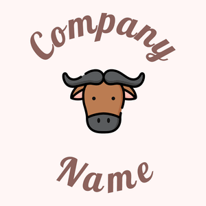 Twine Buffalo on a Snow background - Animais e Pets
