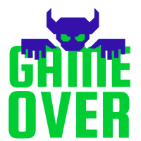 Logo de demonio de Game Over - Niños & Guardería Logotipo