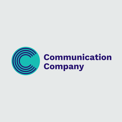 Logotipo c forrado - Comunicaciones Logotipo