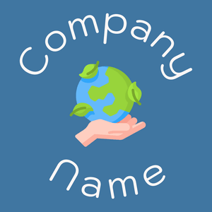 Environmentalism logo on a Mariner background - Caridade & Empresas Sem Fins Lucrativos