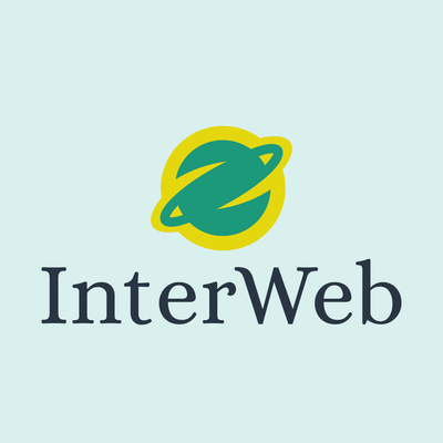 Logo planeta saturno amarillo y verde - Internet Logotipo