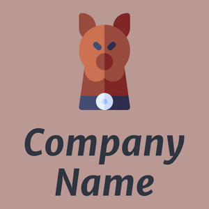 Police dog logo on a Del Rio background - Animaux & Animaux de compagnie