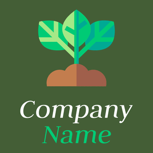 Sprout on a Green House background - Landwirtschaft