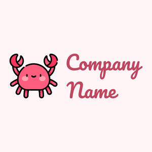 Wild Watermelon Crab on a Snow background - Animais e Pets