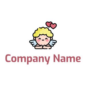 Cupid logo on a White background - Citas
