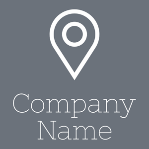Location logo on a Raven background - Domaine des communications