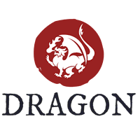 Logo de dragón - Juegos & Entretenimiento Logotipo