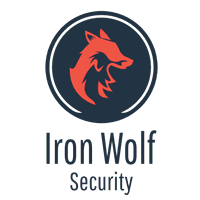 Logotipo lobo rojo - Seguridad Logotipo