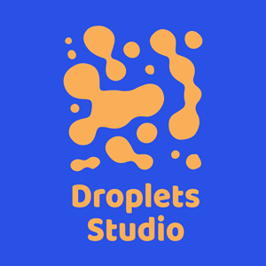 orange droplets logo - Fotografia