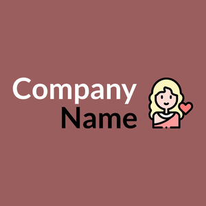 Aphrodite logo on a Dark Chestnut background - Religión
