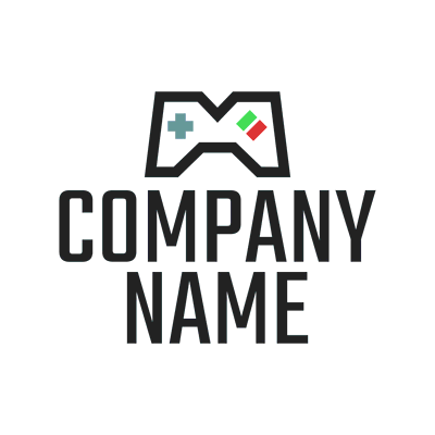 Logo del controlador de juegos - Juegos & Entretenimiento Logotipo