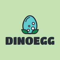 Logotipo de huevo de dinosaurio - Animales & Animales de compañía Logotipo