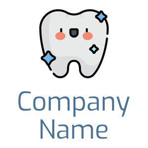 Zircon Tooth on a White background - Médicale & Pharmaceutique