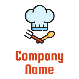 Chef logo on a White background - Food & Drink