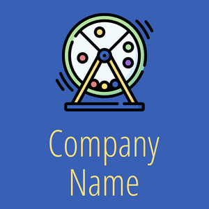 Lottery logo on a Free Speech Blue background - Juegos & Entretenimiento
