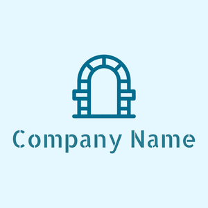 Wine cellar on a Alice Blue background - Landwirtschaft