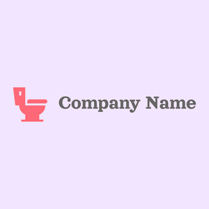 Toilet logo on a Magnolia background - Construcción & Herramientas
