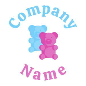 Orchid Gummy bear on a White background - Kinderen & Kinderopvang