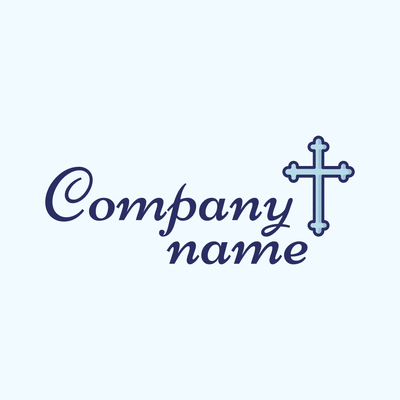 Logotipo de cruz - Religión Logotipo